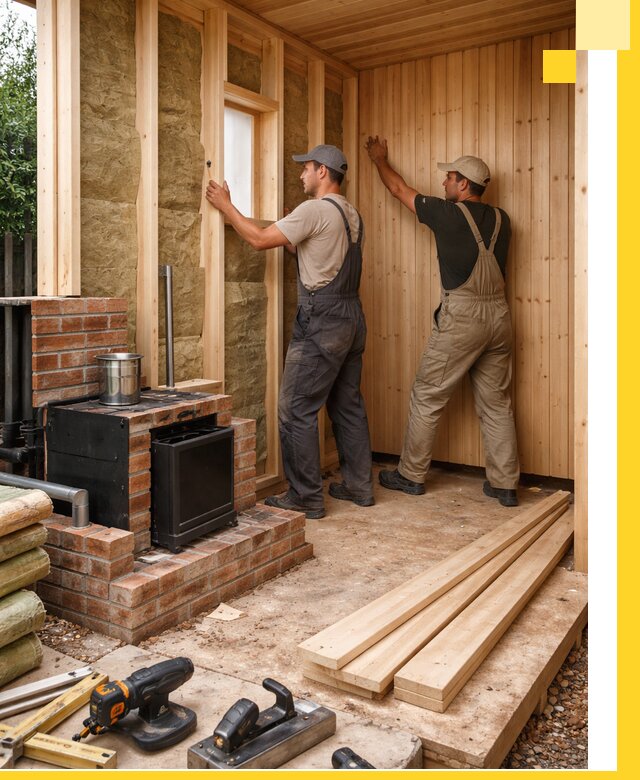 Строительство и установка дачных саун под ключ в Озёрске