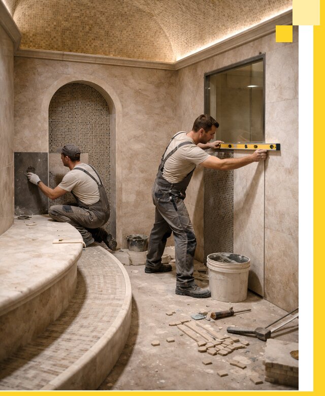 Проектирование и строительство саун с хамамом под ключ в Озёрске