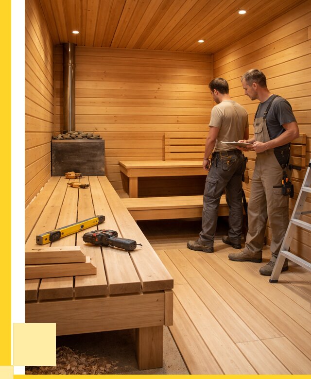 Отделка бань и саун в Озёрске по цене от 4564 р. | ЭриданОзр