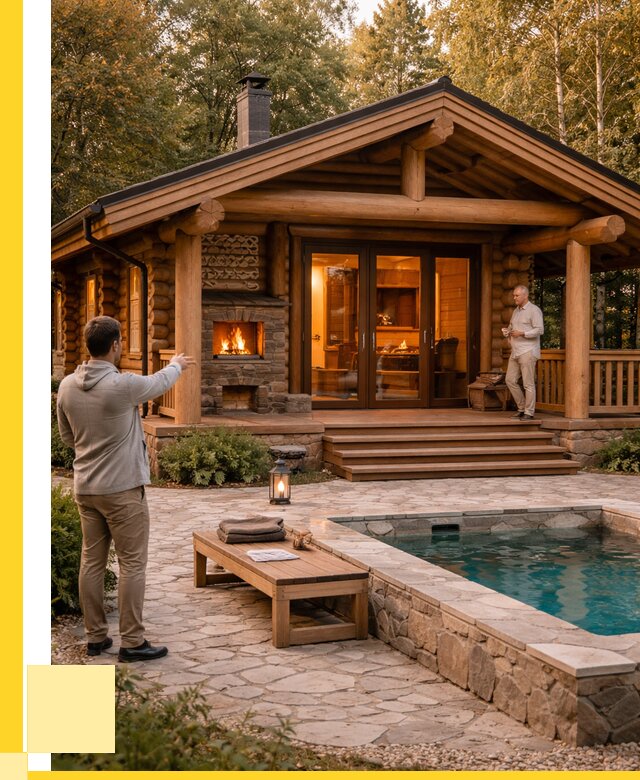 Проекты бань и хамам в Озёрске от 25355 р. | ЭриданОзр