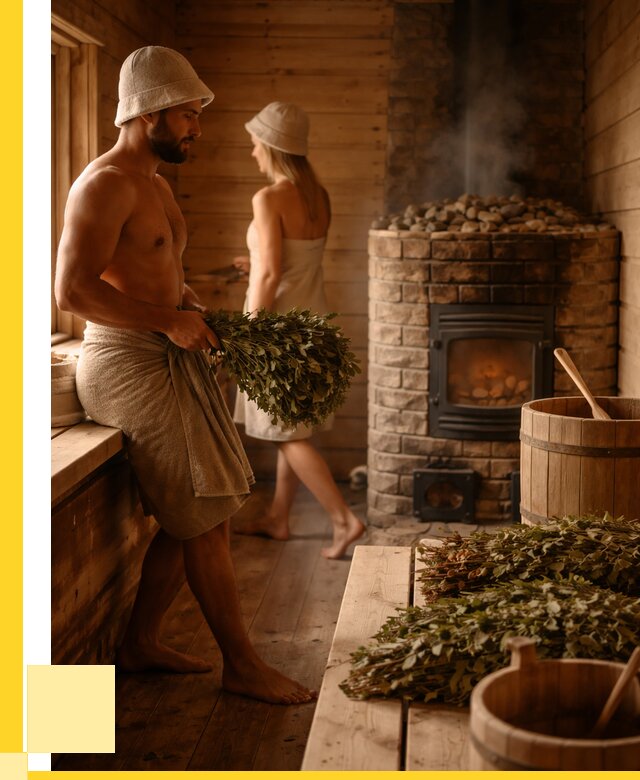 Русские бани в Озёрске: проекты и дизайн от 354970 р. | ЭриданОзр