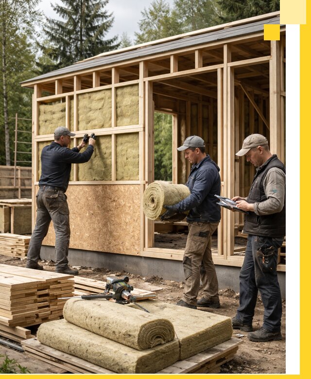 Проектирование и строительство каркасных бань в Озёрске под ключ