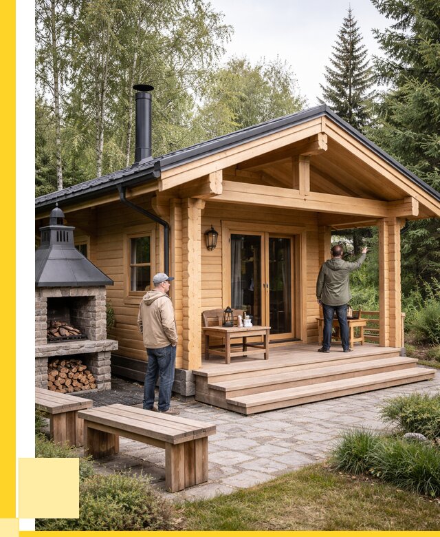 Деревянные бани под ключ в Озёрске от 456390 р. | ЭриданОзр