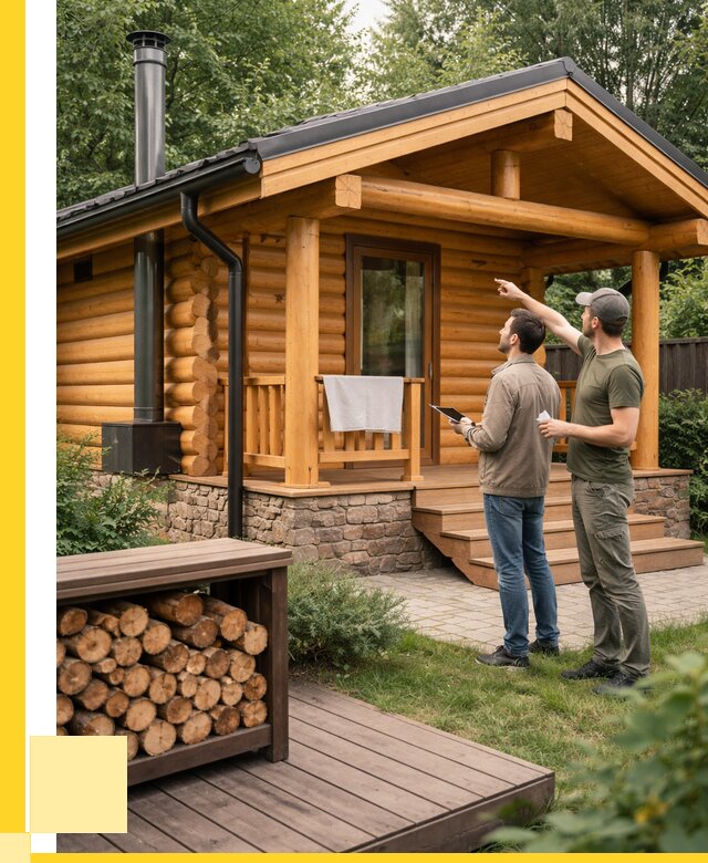 Бани для дачи под ключ в Озёрске от 253550 р. | ЭриданОзр