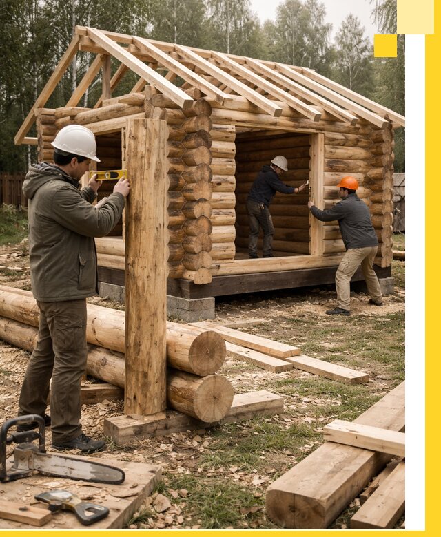 Строительство бань для дачи под ключ в Озёрске с доставкой и монтажом