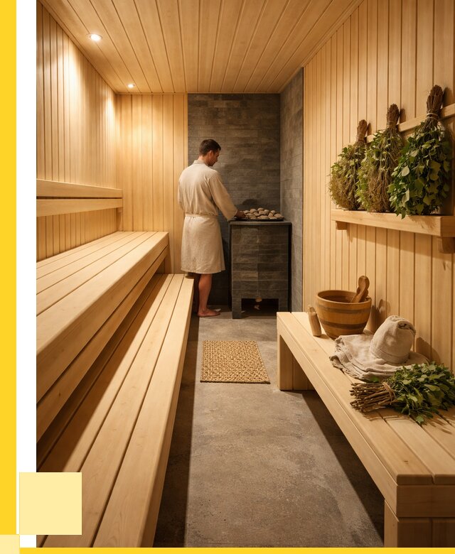 Отделка парной под ключ в Озёрске от 354970 р. | ЭриданОзр