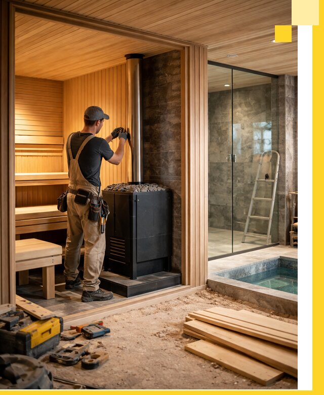 Полное строительство банных комплексов под ключ в Озёрске