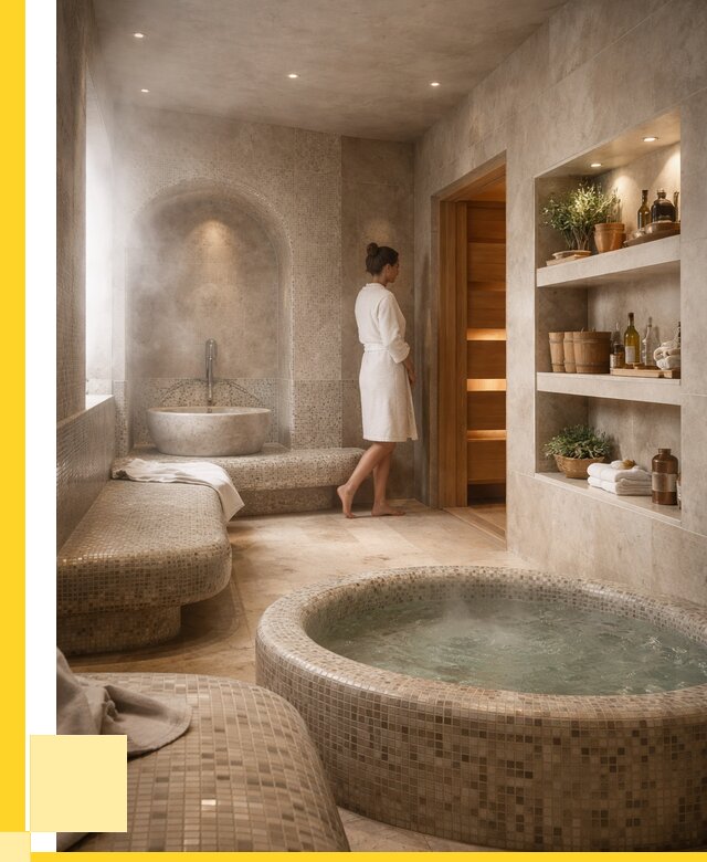 Строительство бани с хамамом в Озёрске от 760650 р. | ЭриданОзр