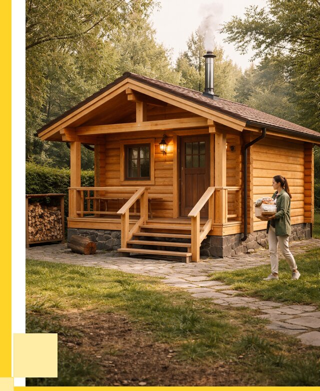 Купить баню под ключ в Озёрске от 659230 р. | ЭриданОзр