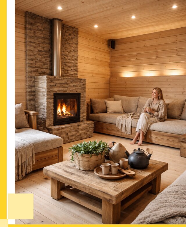 Проект бани с комнатой отдыха в Озёрске от 35497 р. | ЭриданОзр