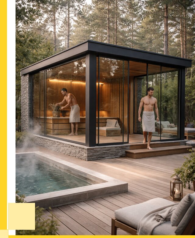 Стеклянные бани и двери в Озёрске от 456390 р. | ЭриданОзр