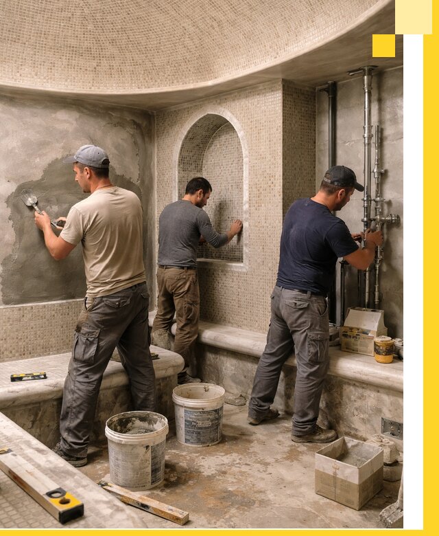 Профессиональный монтаж хамамов под ключ в Озёрске с гарантией