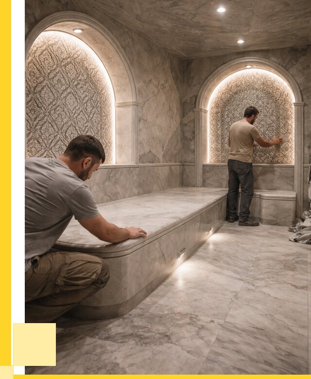 Турецкие бани под ключ в Озёрске от 253550 р. | ЭриданОзр