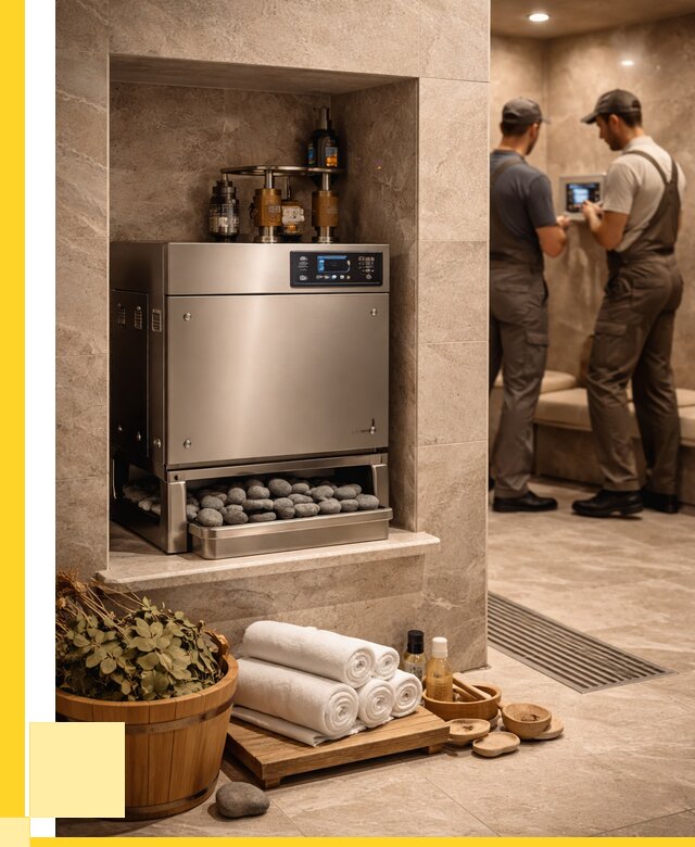 Парогенераторы для хамама в Озёрске от 76065 р. | ЭриданОзр