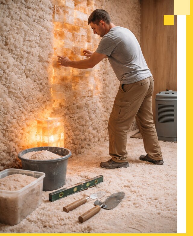 Проектирование и монтаж соляных комнат в Озёрске под ключ