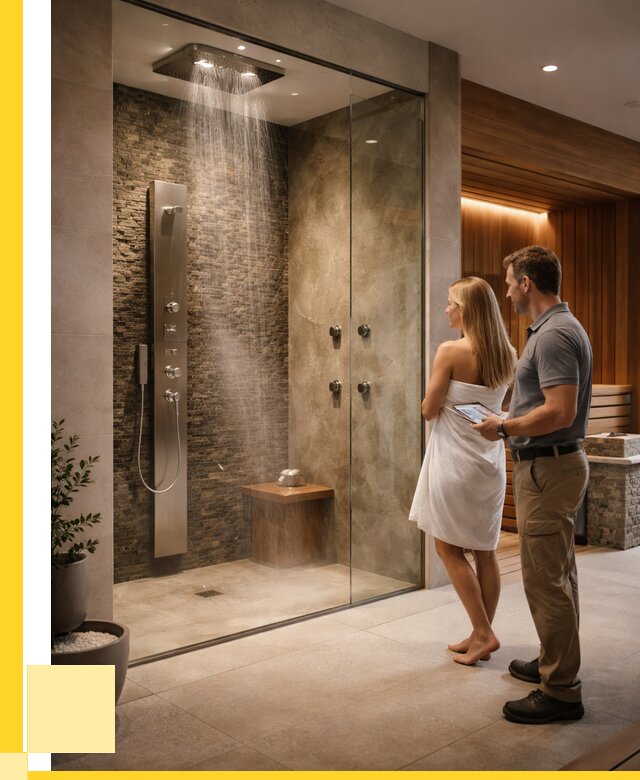 Купить душ впечатлений для дома в Озёрске от 86207 р. | ЭриданОзр